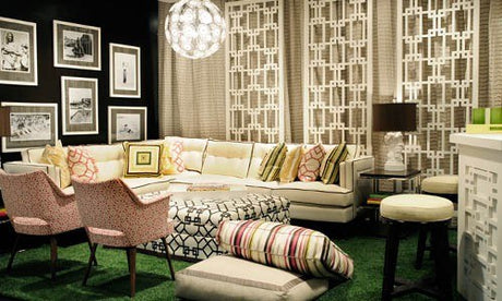 windsor smith fabrics white green red sofa couch chairs cushions