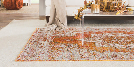Orange Area Rugs