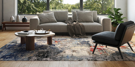 rectangular rugs, blue and red rugs, Exquisite rugs, livingroom with an area rug