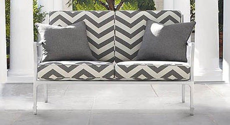 chevron fabrics gray white zigzag pattern sofa couch cushions
