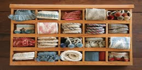 Yellow trim, designer trim, fabricut trim