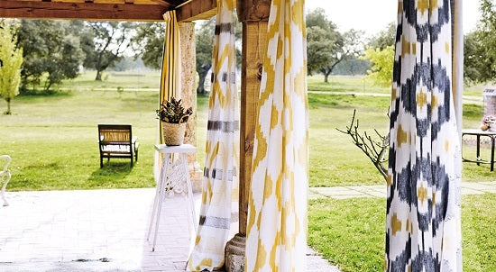 Gastón Y Daniela fabric outdoor curtains 