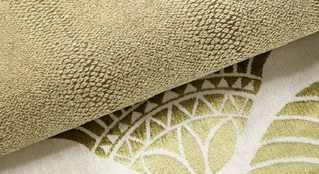 Robert Allen GLOSSY SLITHER GOLD LEAF Fabric