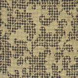Mulberry ACANTHUS LEAVES BEIGE/CHOCOLATE/TAN Fabric