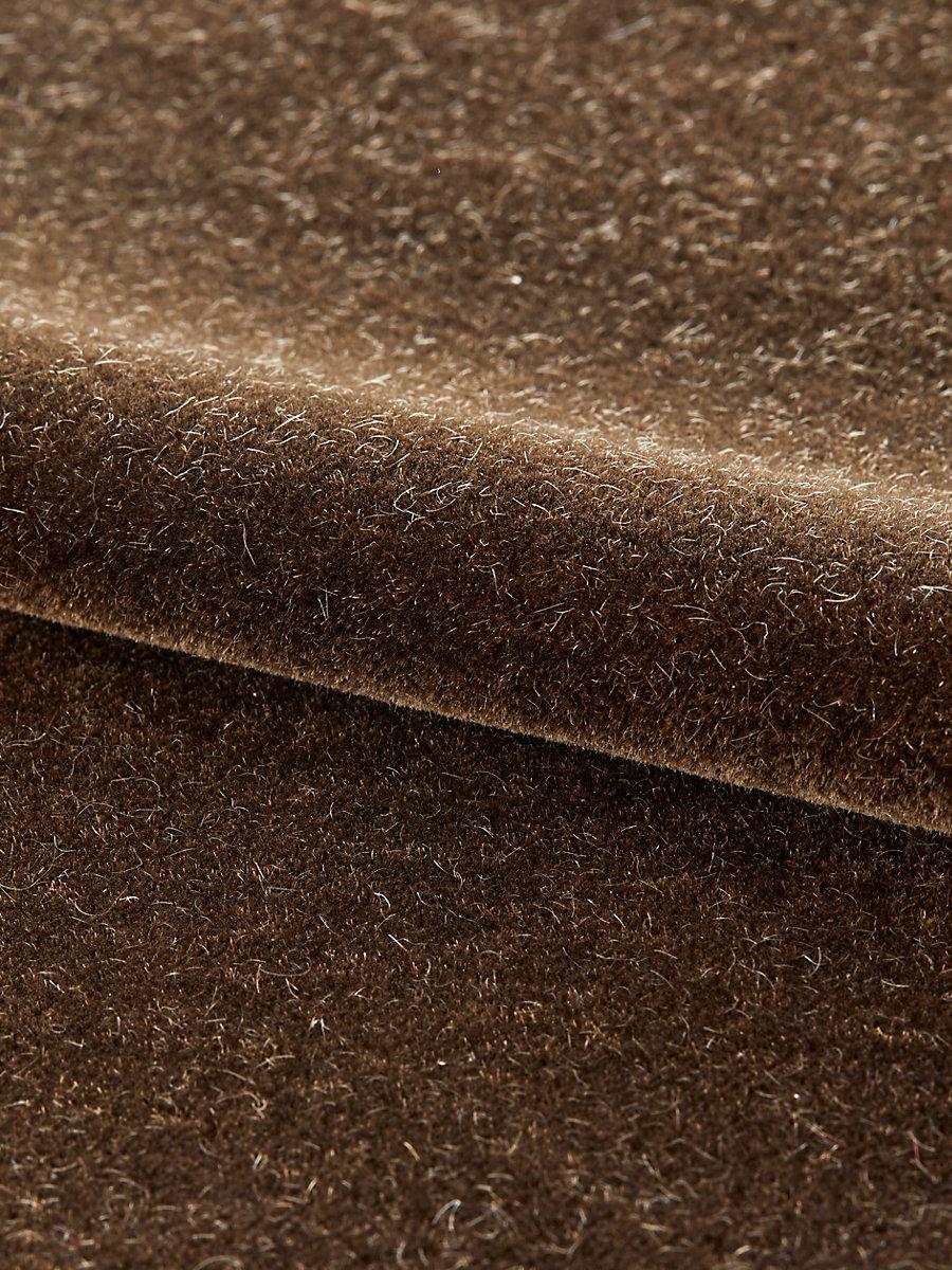Scalamandre Neva Mohair Bitter Chocolate Fabric