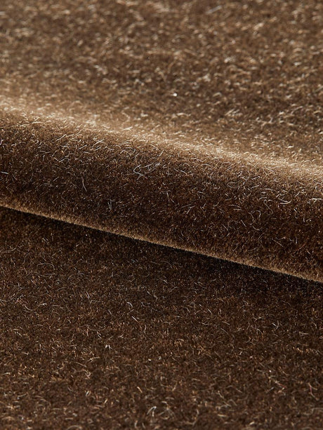 Scalamandre Neva Mohair Bitter Chocolate Fabric