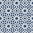 Schumacher Agadir Screen Lapis Wallpaper