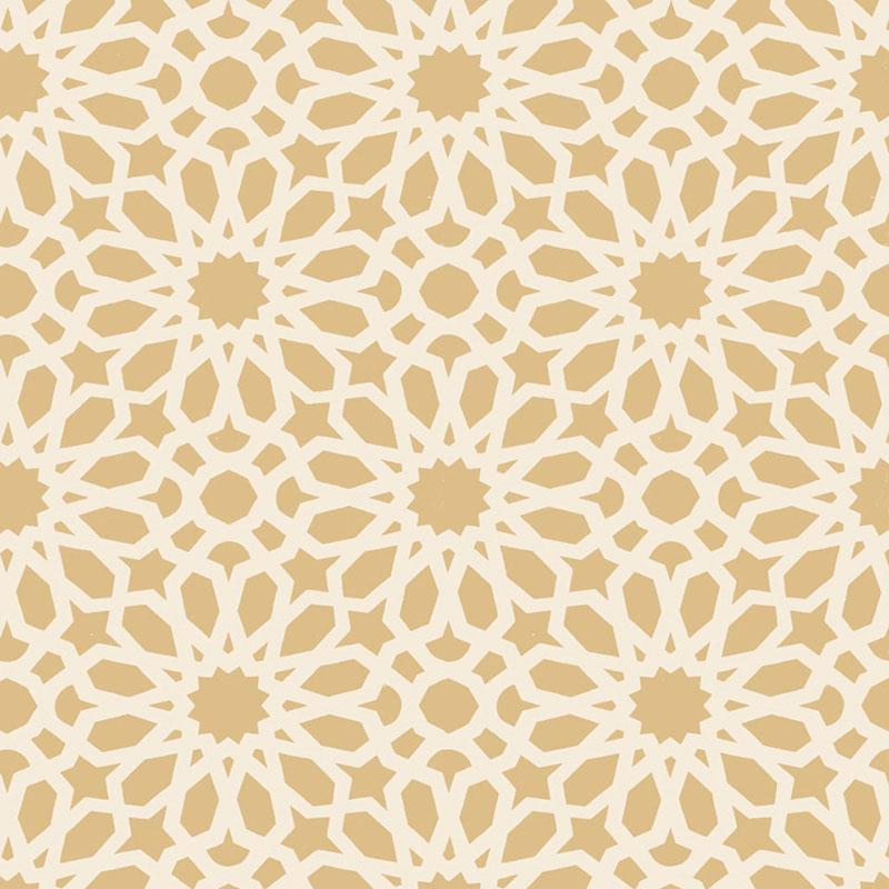 Schumacher Agadir Screen Mocha Wallpaper