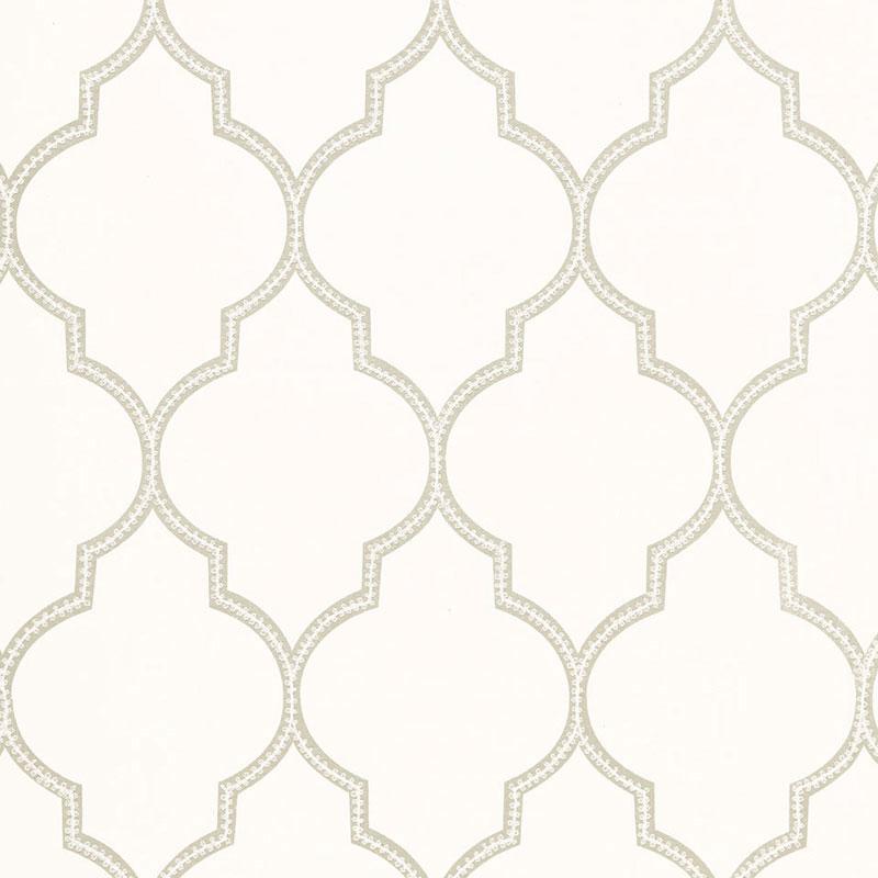 Schumacher Algiers Embroidery Linen Fabric