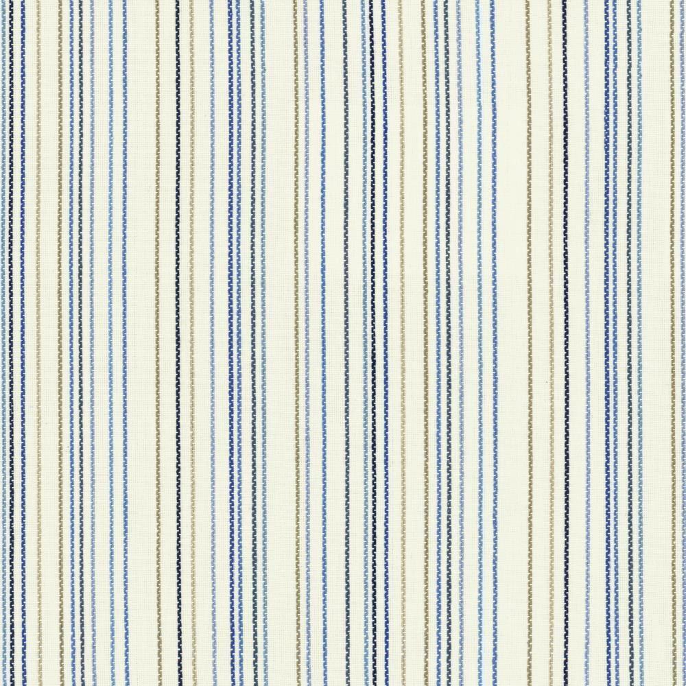 Kasmir Larson Stripe Indigo Fabric