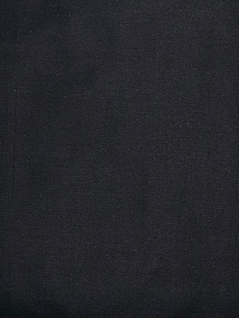 Old World Weavers DUPIONI SOLIDS BLACK Fabric