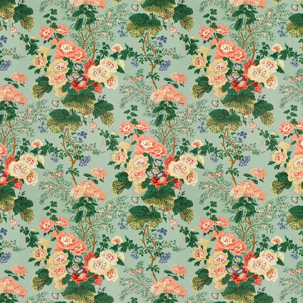 Lee Jofa ALTHEA PRINT CELADON Fabric