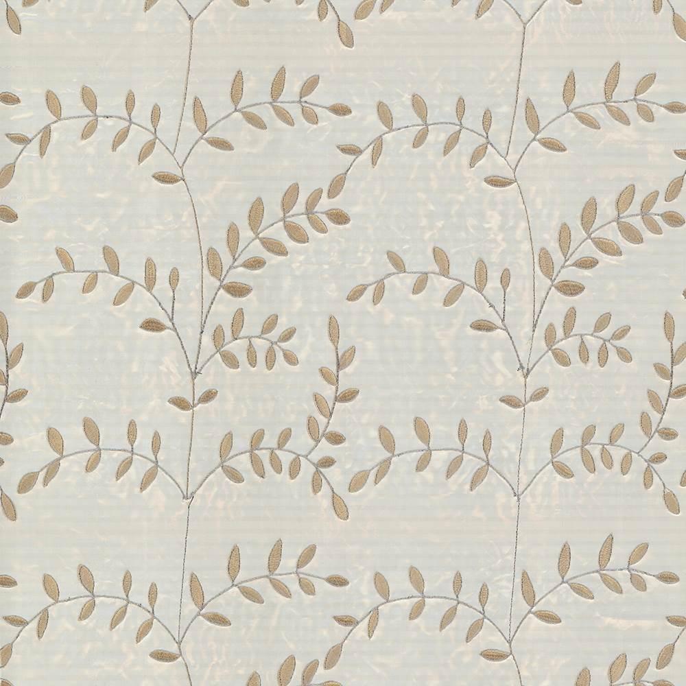Kasmir Laurel Silver Leaf Fabric