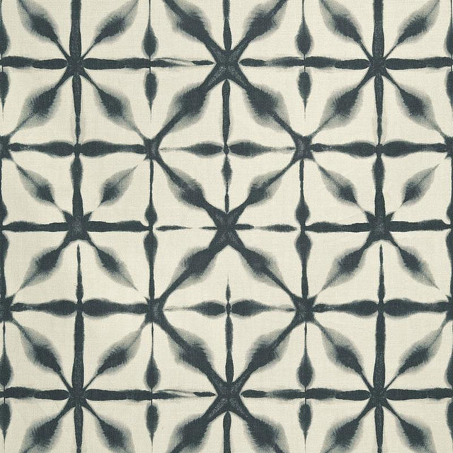 Schumacher Andromeda Linen Charcoal Fabric