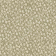 Kasmir Leaf Overlay Mocha Fabric