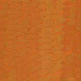 Kasmir Leaflet Orange Fabric