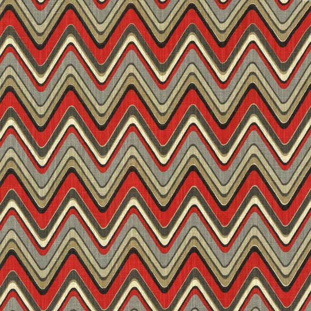 Kasmir Ledoux Flame Graphite Fabric