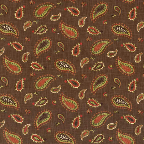 Kasmir Ledoux Paisley Cayenne Fabric