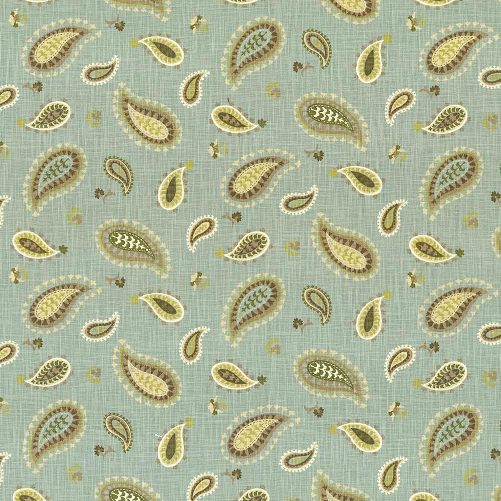 Kasmir Ledoux Paisley Spa Fabric