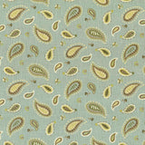Kasmir Ledoux Paisley Spa Fabric
