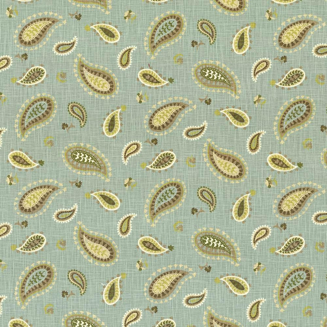 Kasmir Ledoux Paisley Spa Fabric