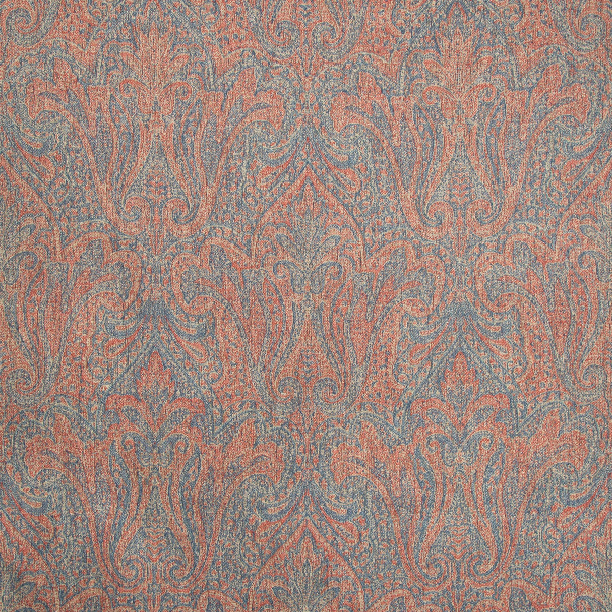 Lee Jofa TOCCOA PAISLEY RUBY/BLUE Upholstery Fabric
