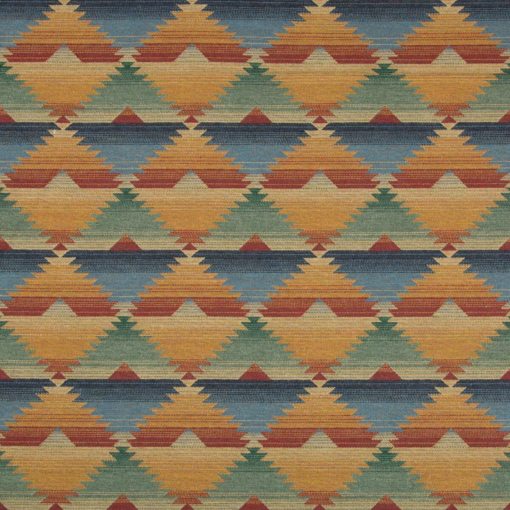 Lee Jofa DINETAH WOOL MULTI/SPICE Fabric