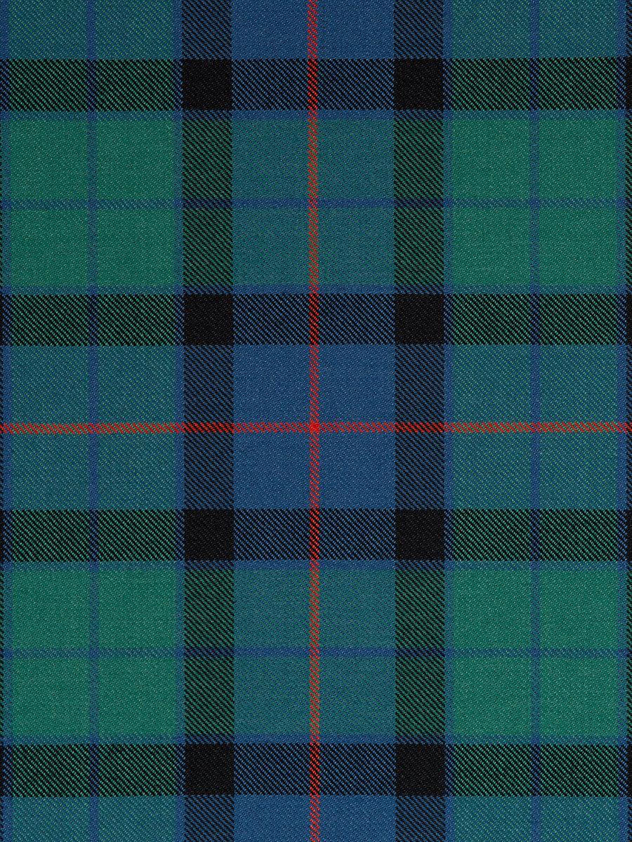 Scalamandre Flower Of Scotland Blue & Green Fabric