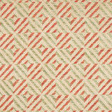 Lee Jofa Verbier Diamond Jade/Red Fabric