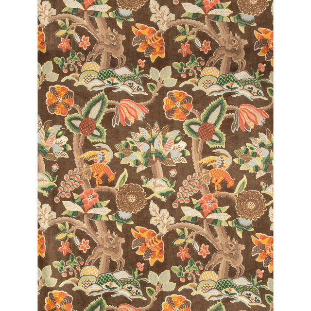 Lee Jofa LEYLAND PRINT TOBACCO Fabric