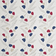 Baker Lifestyle BELL FLOWER CHERRY/INDIGO/BUTTERMILK Wallpaper