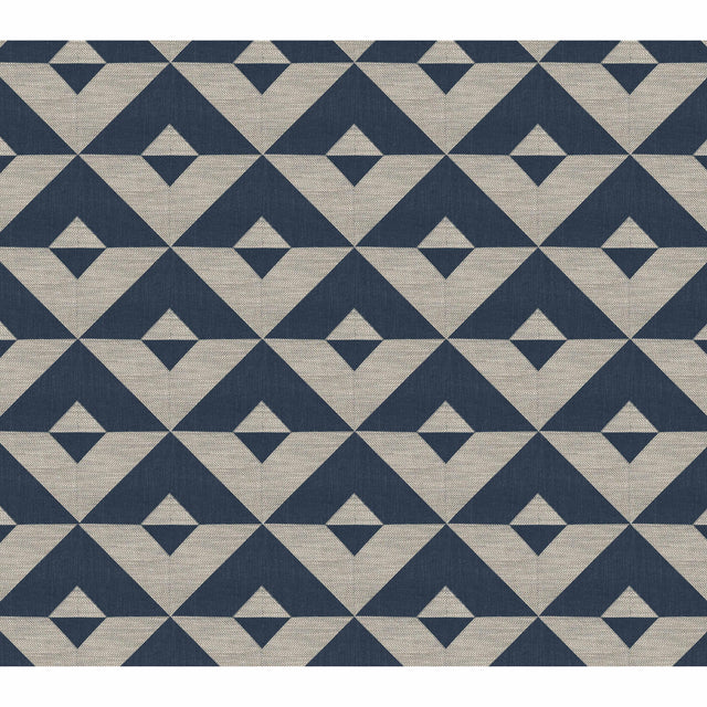 Gaston Y Daniela KENIA AZUL OSCURO Upholstery Fabric