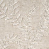 Schumacher Boboli Embroidered Sheer Linen Fabric