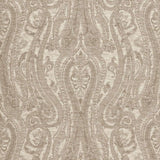 Schumacher Cachemire Linen Sheer Greige Fabric