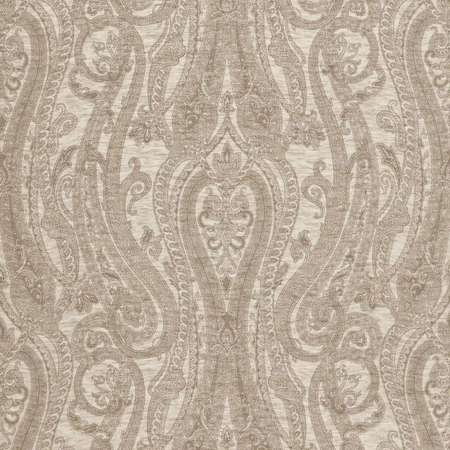 Schumacher Cachemire Linen Sheer Greige Fabric