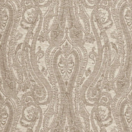 Schumacher Cachemire Linen Sheer Greige Fabric