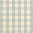 Schumacher Camden Cotton Check Aqua Fabric