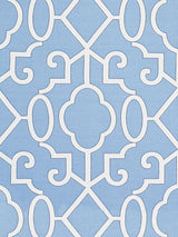 Scalamandre Ming Fretwork Delft Fabric