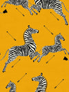 Scalamandre Zebras - Outdoor Yellow Upholstery Fabric