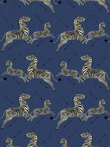 Scalamandre Zebras | Outdoor Denim Fabric