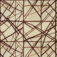 Lee Jofa CHANNELS PLUM/OATMEAL Fabric