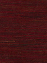 Scalamandre Shantung Grasscloth Cerise Wallpaper
