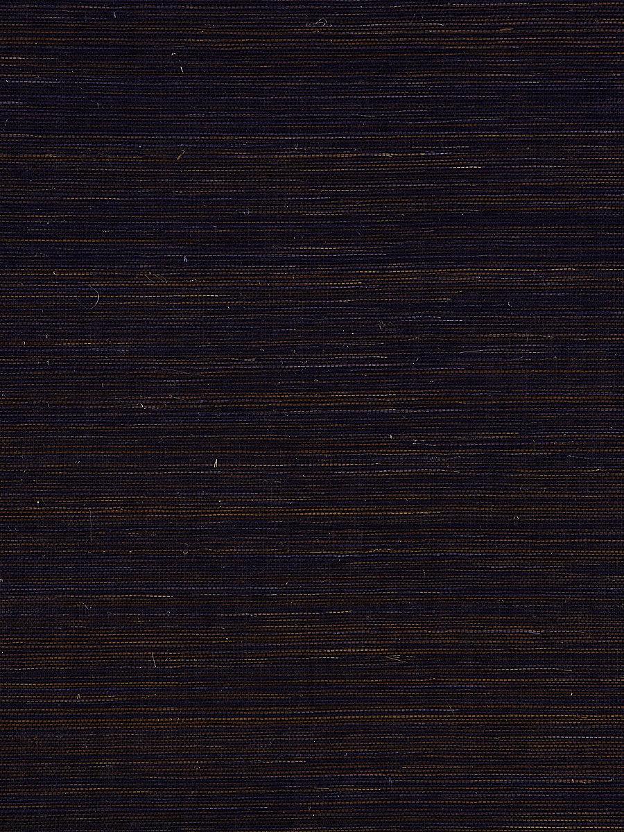 Scalamandre Shantung Grasscloth Lapis Wallpaper