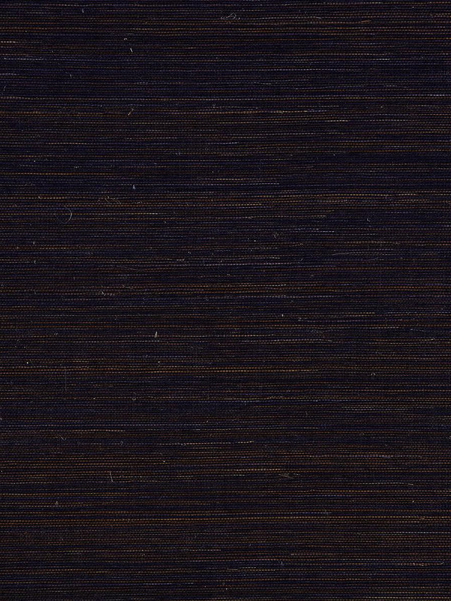 Scalamandre Shantung Grasscloth Lapis Wallpaper