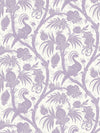 Scalamandre Balinese Peacock Lavender Wallpaper