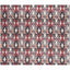 Gaston Y Daniela QUEEN ROJO/GRIS Upholstery Fabric