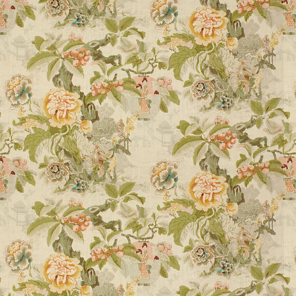 Lee Jofa CHINESE LANTERN GREENS/ Fabric