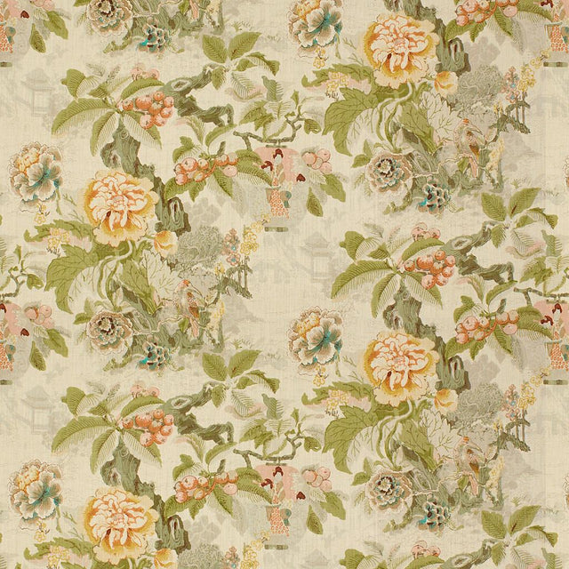 Lee Jofa CHINESE LANTERN GREENS/ Fabric