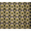 Gaston Y Daniela QUEEN BLK/AMARILLO Upholstery Fabric