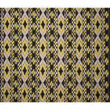 Gaston Y Daniela QUEEN BLK/AMARILLO Upholstery Fabric